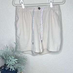 chubbies Men's Athletic Drawstring Shorts - Cream